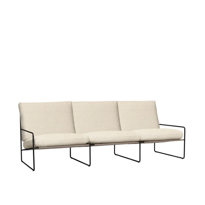 Desert 3 - seater - Black - Pure Bouclé - ökenhem