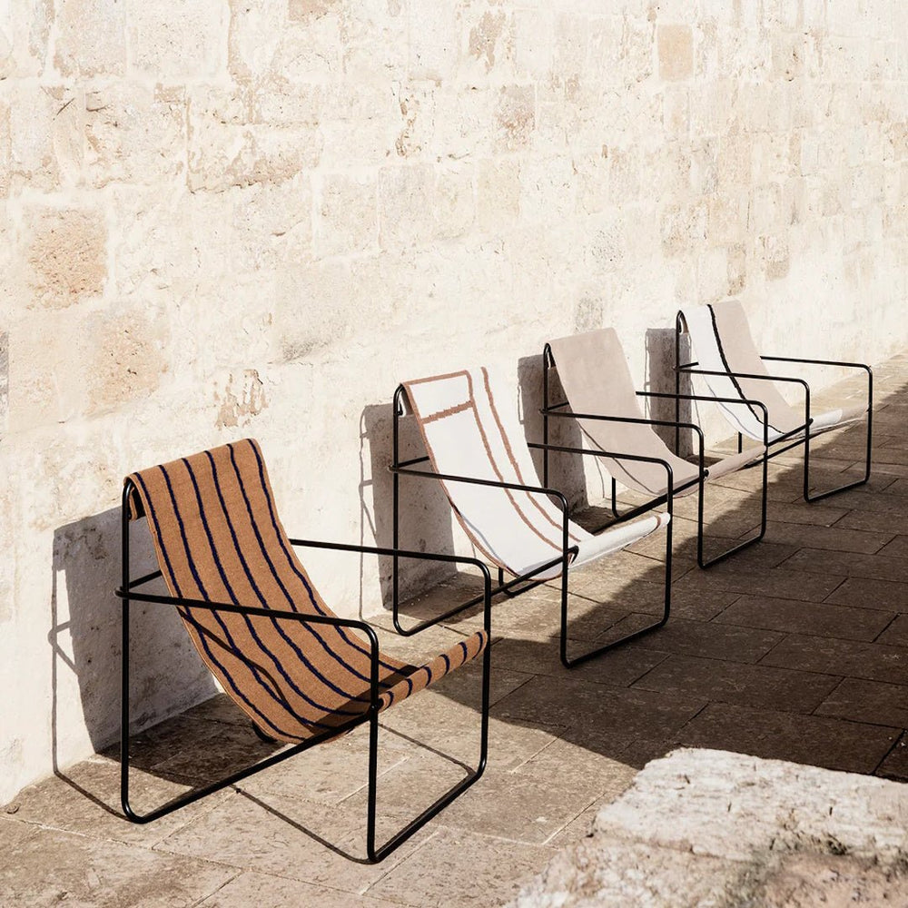 Desert Lounge Chair - Black - ökenhem