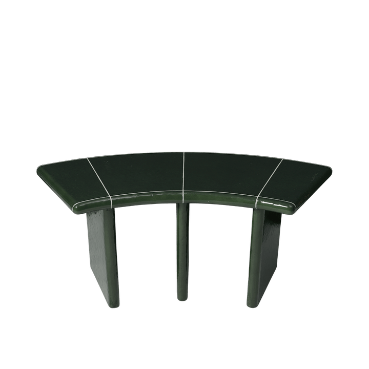 Deya Curved Bench - ökenhem