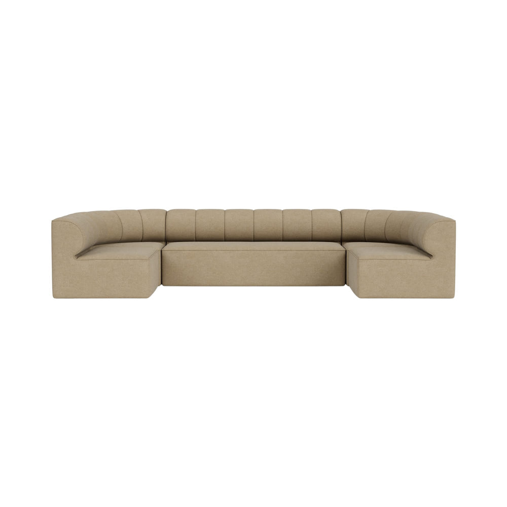 Eave Seamline Modular Sofa, 34" Depth, 4 - seater, Configuration 2 - ökenhem