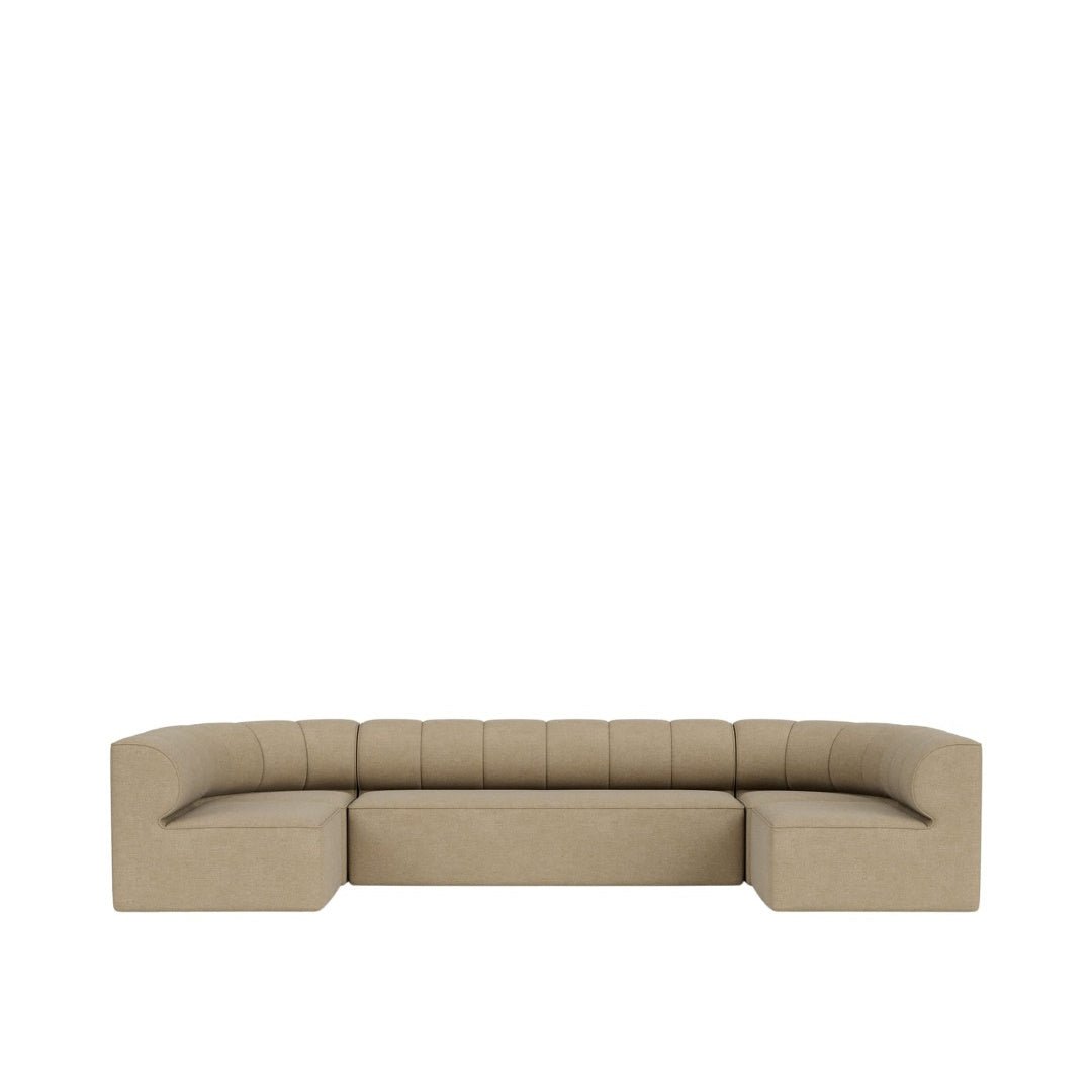 Eave Seamline Modular Sofa, 34" Depth, 4 - seater, Configuration 2 - ökenhem