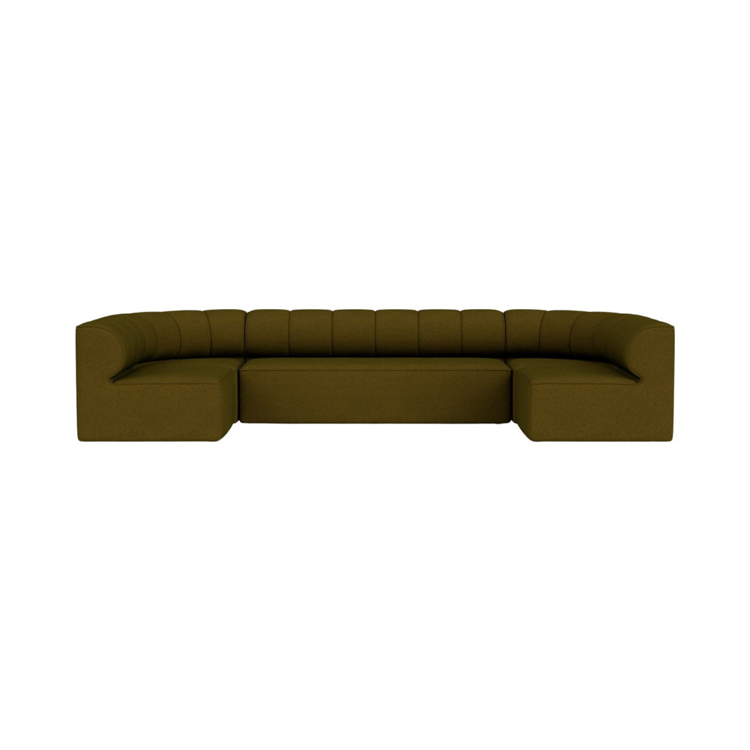 Eave Seamline Modular Sofa, 34" Depth, 4 - seater, Configuration 2 - ökenhem