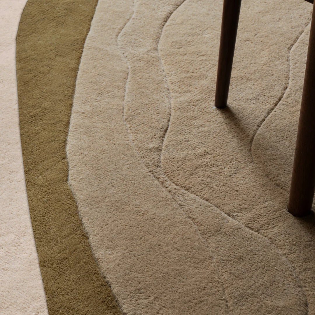 Erik Bratsberg Lozza Wool Rug - Olive - ökenhem