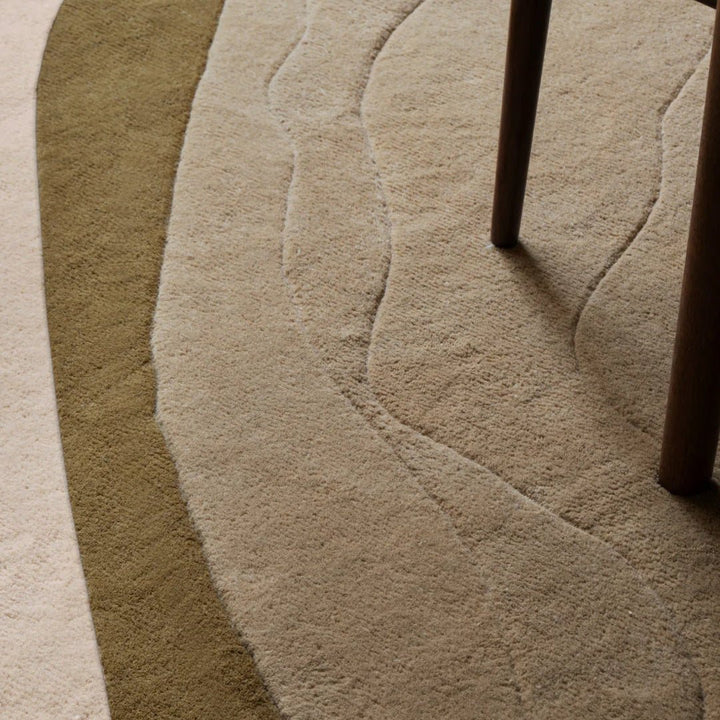 Erik Bratsberg Lozza Wool Rug - Olive - ökenhem