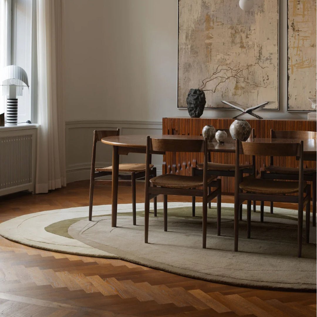 Erik Bratsberg Lozza Wool Rug - Olive - ökenhem