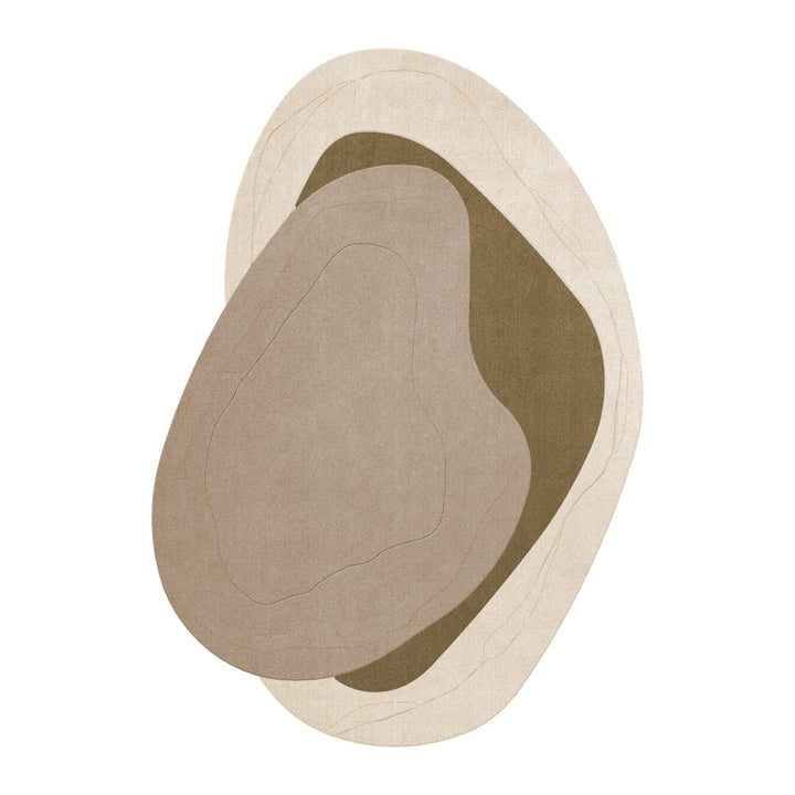 Erik Bratsberg Lozza Wool Rug - Olive - ökenhem