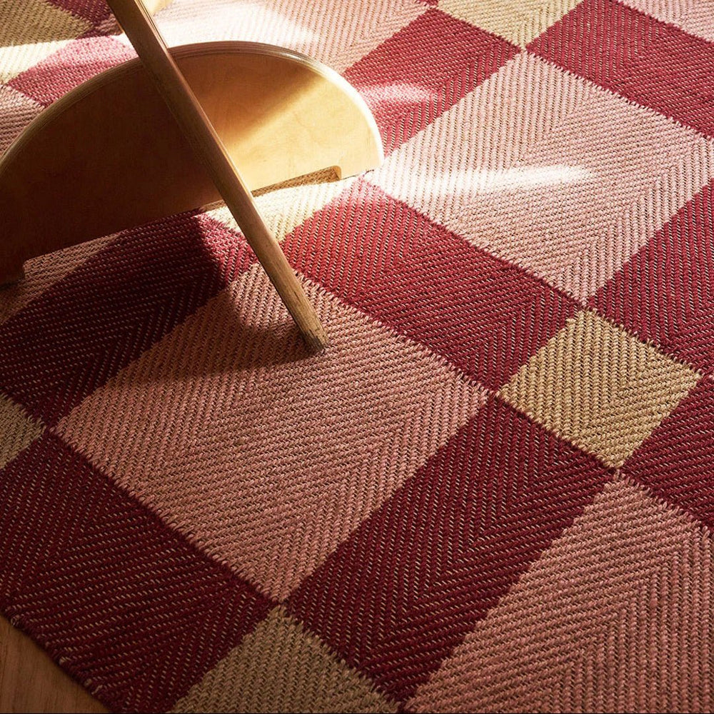 Evelina Kroon Jute Rug - Plum Punch - ökenhem