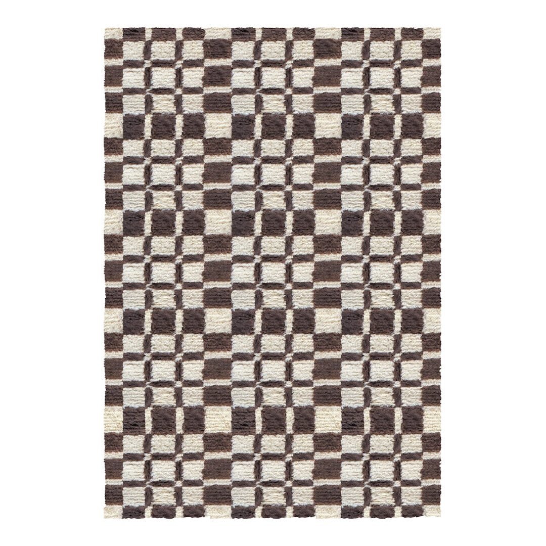 Evelina Kroon Wool Rug - Chestnut - ökenhem