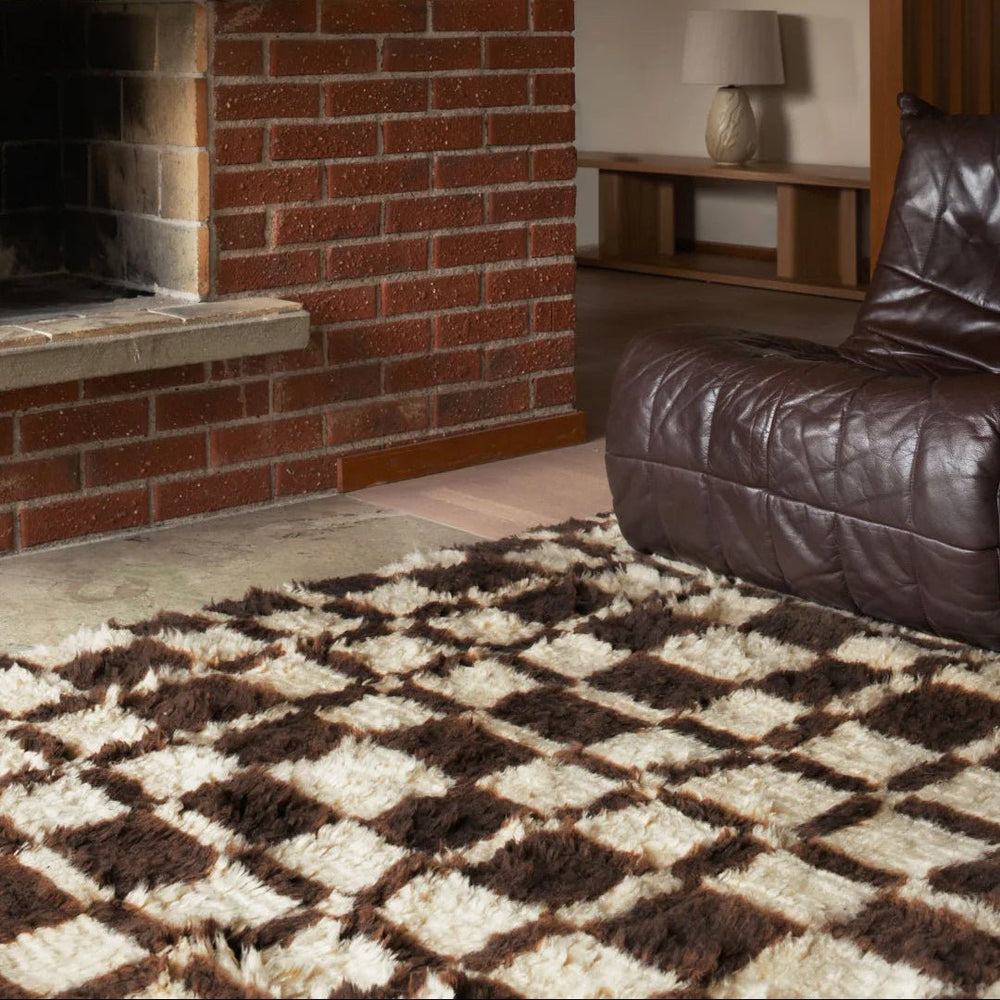 Evelina Kroon Wool Rug - Chestnut - ökenhem