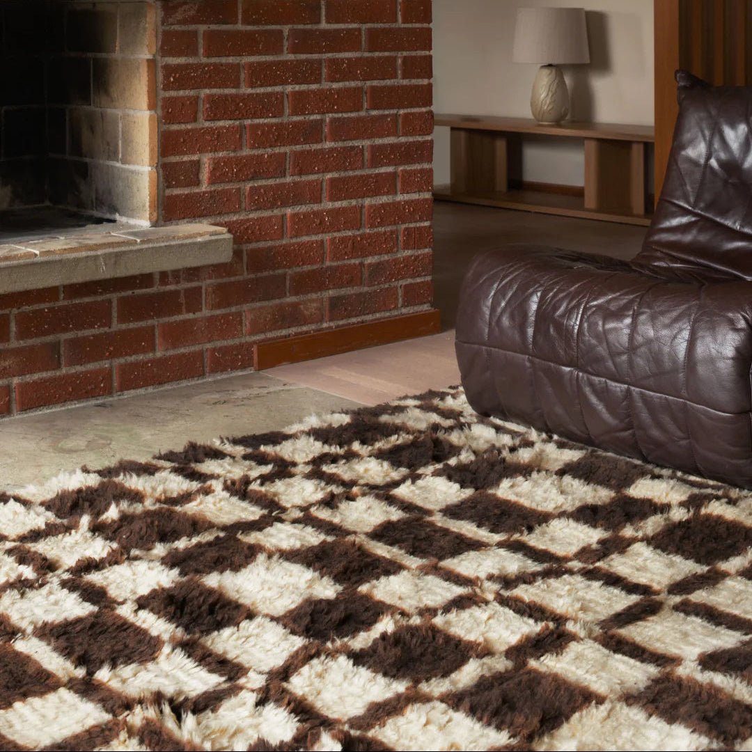 Evelina Kroon Wool Rug - Chestnut - ökenhem