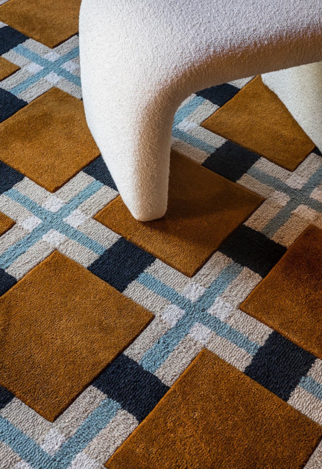 Evelina Kroon Wool Rug - Ochre Fields - ökenhem