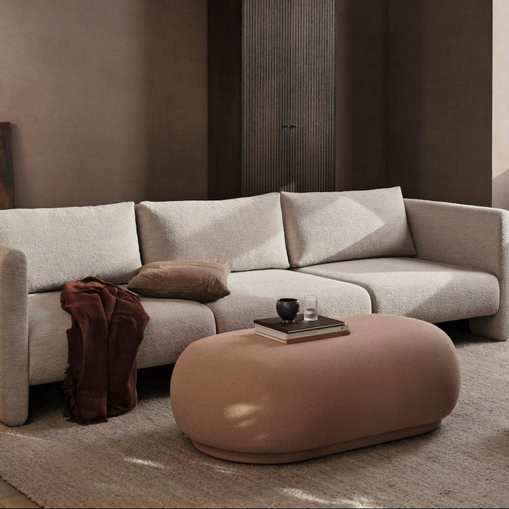 Rico Ottoman - Bouclé