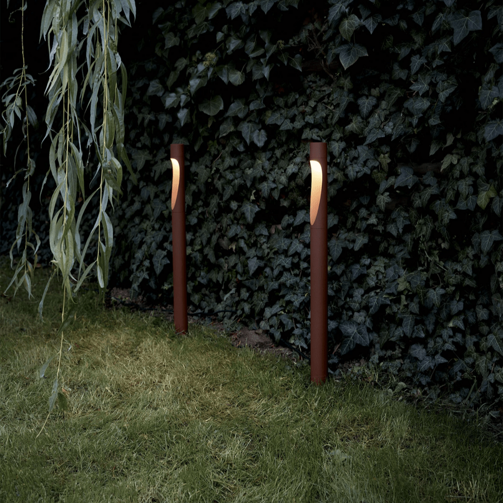 Flint Garden Bollard Outdoor Lamp - ökenhem