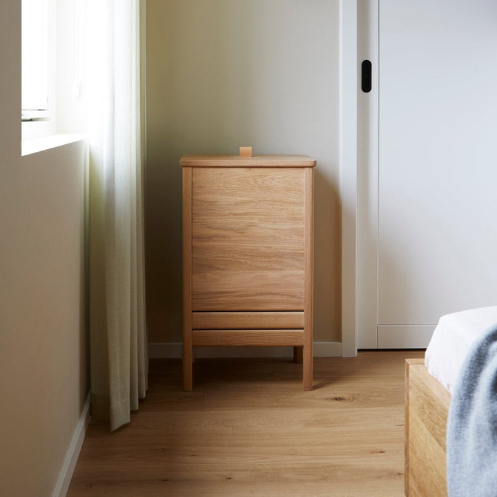 Form & Refine A Line Laundry Box, White Oak - ökenhem