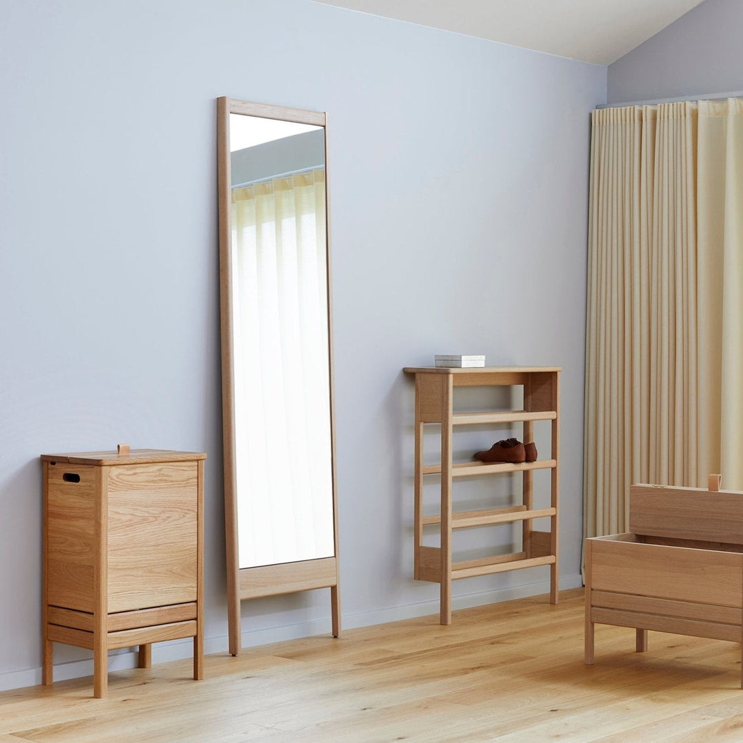 Form & Refine A Line Laundry Box, White Oak - ökenhem