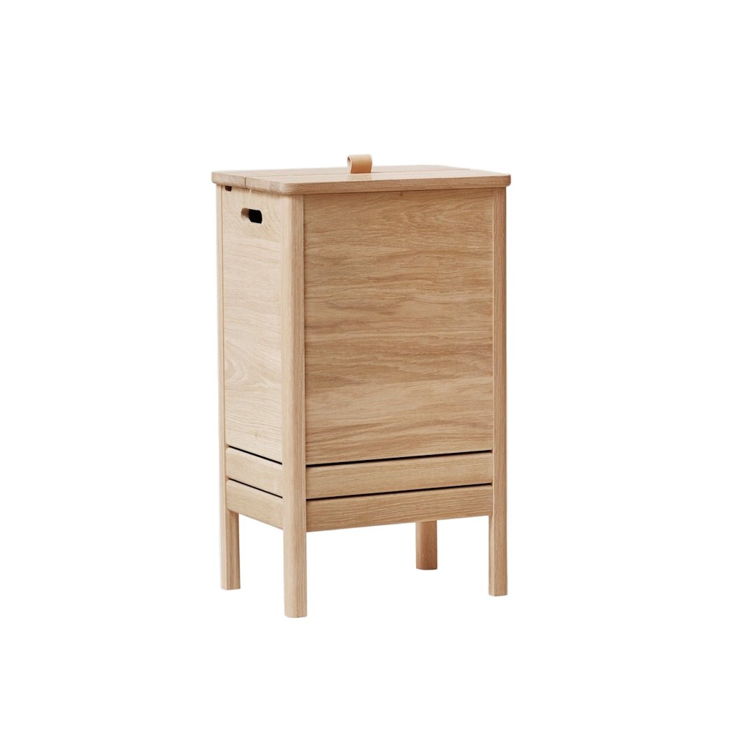 Form & Refine A Line Laundry Box, White Oak - ökenhem