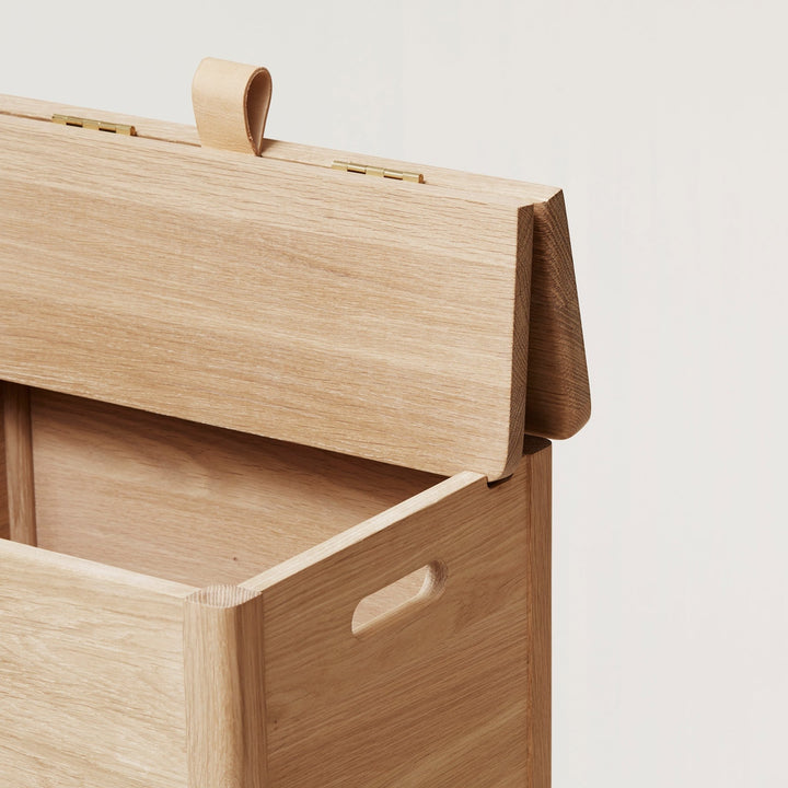 Form & Refine A Line Laundry Box, White Oak - ökenhem