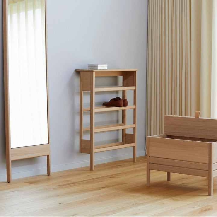 Form & Refine A Line Shoe Rack 72, Oak - ökenhem