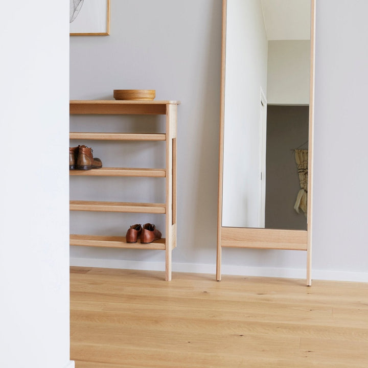 Form & Refine A Line Shoe Rack 72, Oak - ökenhem