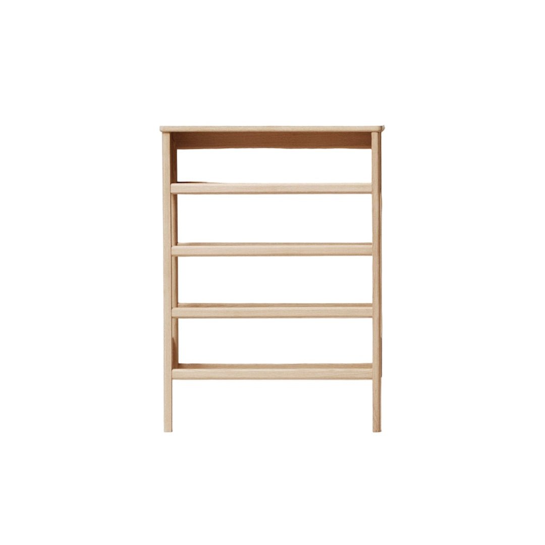 Form & Refine A Line Shoe Rack 72, White Oak - ökenhem