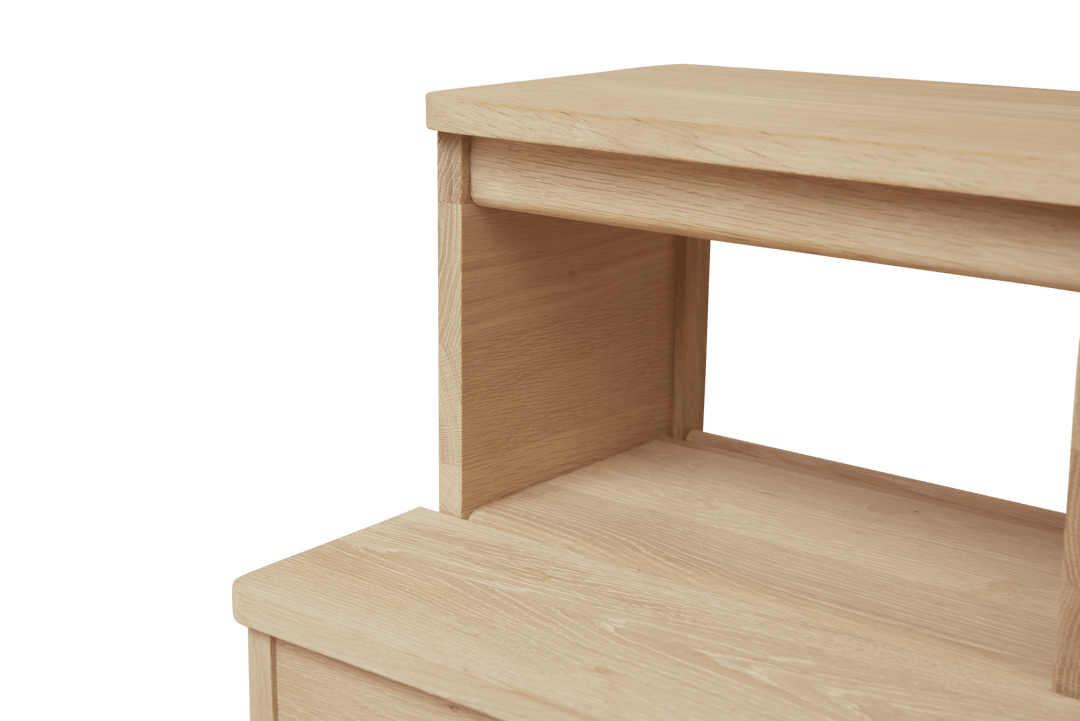 Form &amp; Refine A Line Stepstool, White Oak - ökenhem