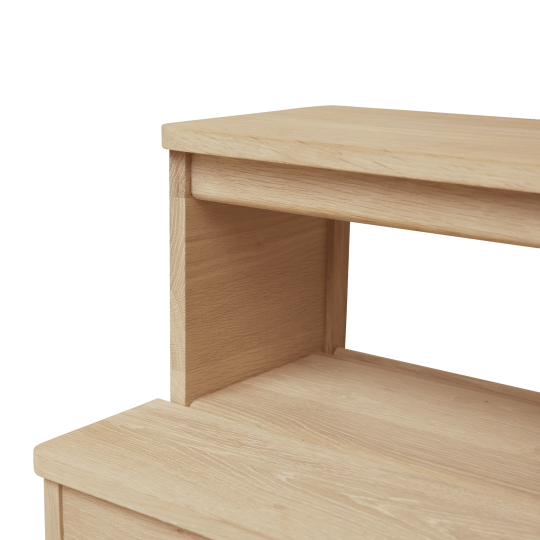 Form &amp; Refine A Line Stepstool, White Oak - ökenhem