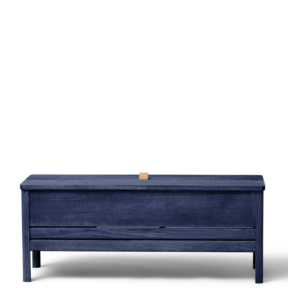 Form & Refine A Line Storage Bench 111, Indigo Blue Special Edition - ökenhem