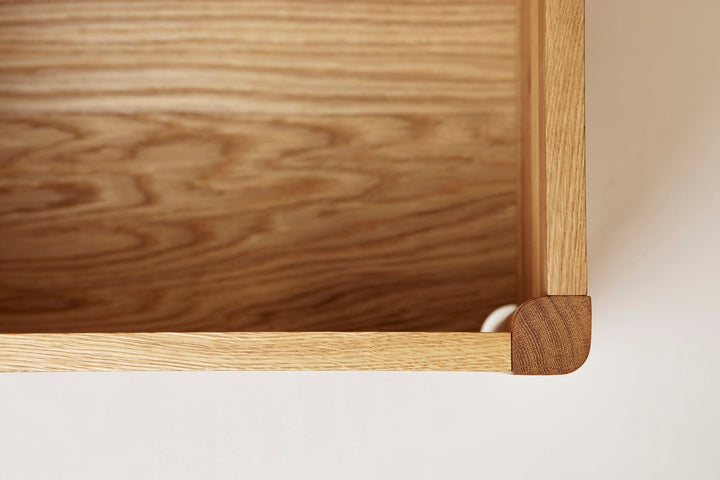 Form & Refine A Line Storage Bench 111, Oak - ökenhem