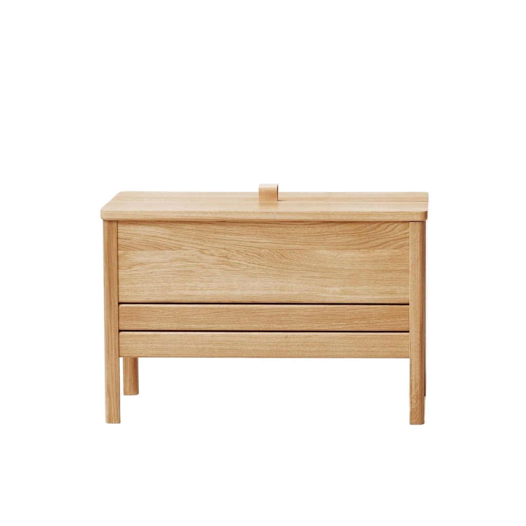 Form & Refine A Line Storage Bench 68, Oak - ökenhem