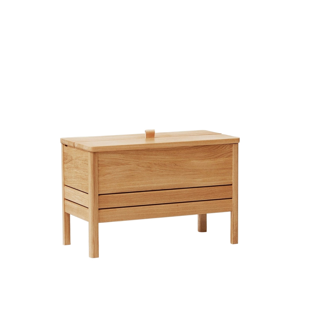 Form & Refine A Line Storage Bench 68, Oak - ökenhem