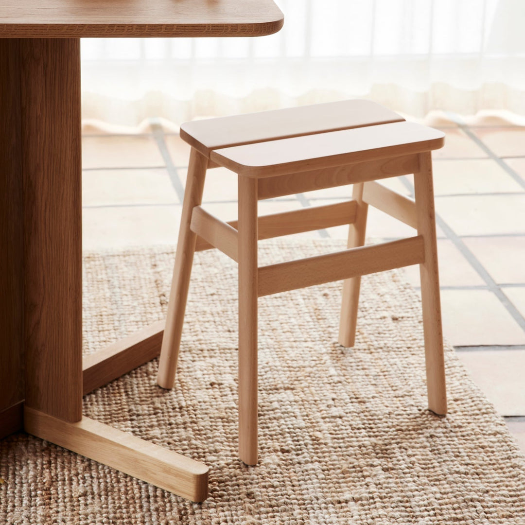 Form &amp; Refine Angle Standard Bar Stool 65, Beech - ökenhem