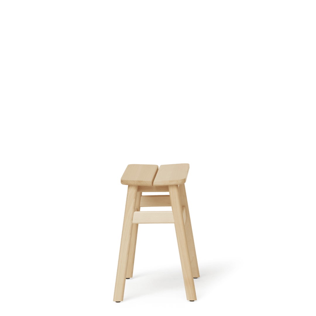 Form &amp; Refine Angle Standard Stool 45, Beech - ökenhem