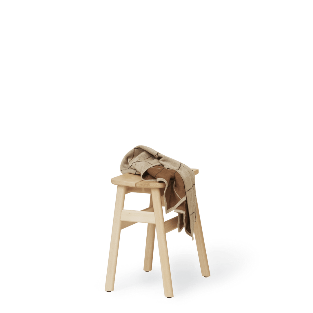 Form &amp; Refine Angle Standard Stool 45, Beech - ökenhem