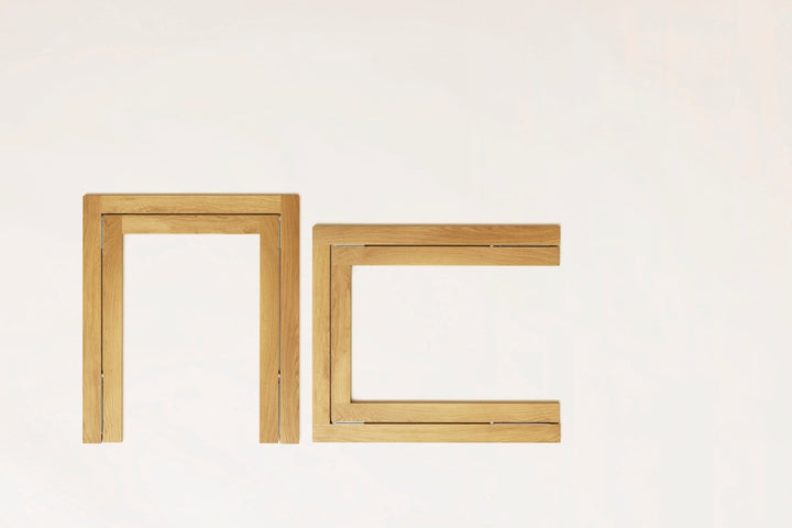 Form & Refine Austere Trestle, Set of 2, Oak - ökenhem