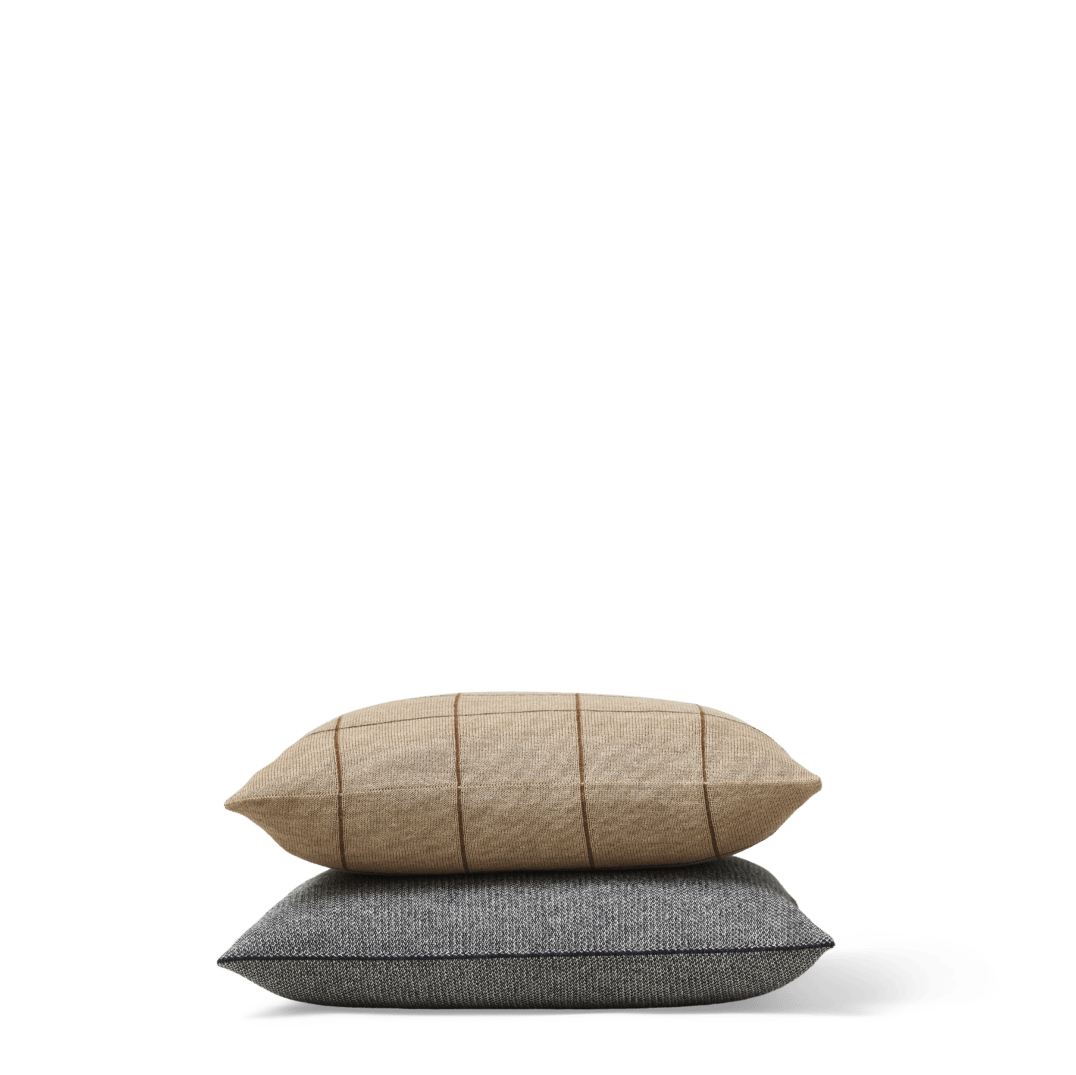 Form &amp; Refine Aymara Cushion, New Square Brown - ökenhem