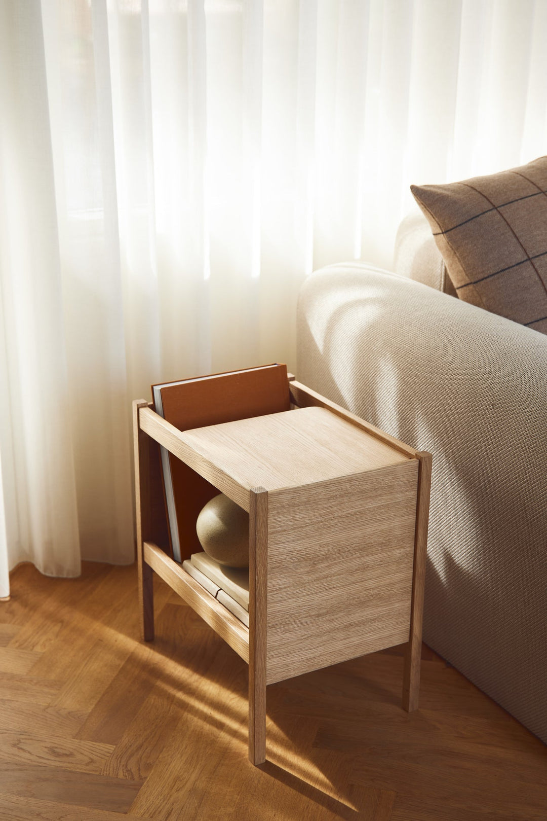 Form &amp; Refine Aymara Cushion, New Square Brown - ökenhem