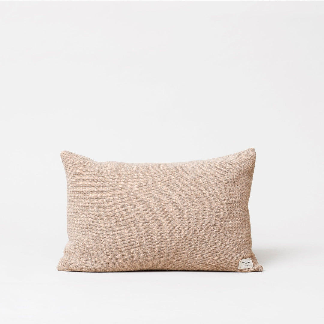 Form & Refine Aymara Pillow, Rib, Light Brown - ökenhem