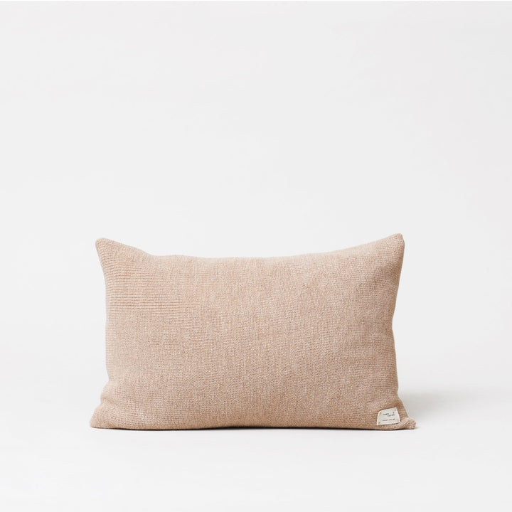 Form &amp; Refine Aymara Pillow, Rib, Light Brown - ökenhem