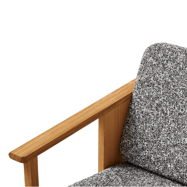 Form &amp; Refine Block Lounge Chair, Oak Zero - ökenhem