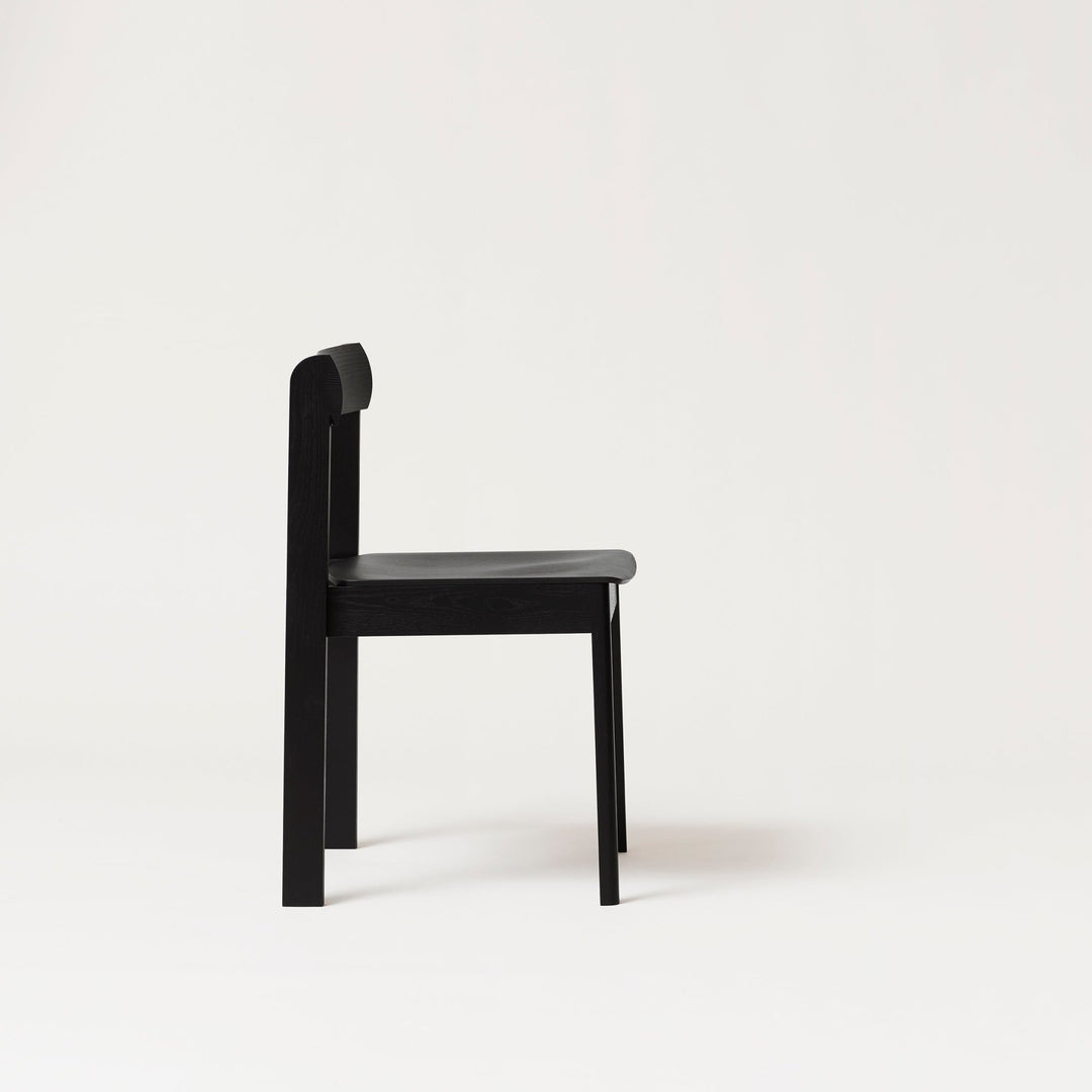 Form &amp; Refine Blueprint Chair, Black stained Oak - ökenhem