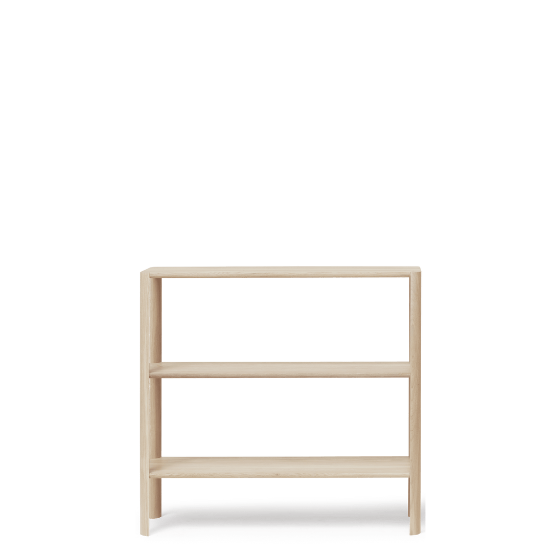 Form & Refine Leaf Shelf 1x3, White Oak - ökenhem