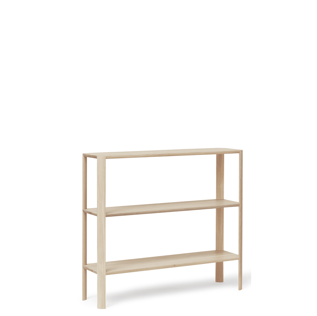 Form & Refine Leaf Shelf 1x3, White Oak - ökenhem