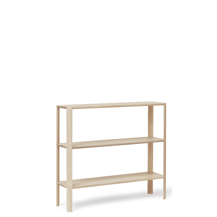 Form & Refine Leaf Shelf 1x3, White Oak - ökenhem