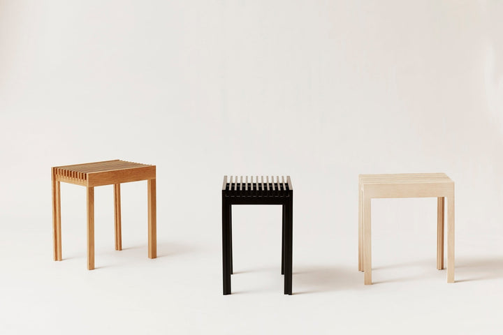 Form &amp; Refine Lightweight Stool, White Oak - ökenhem