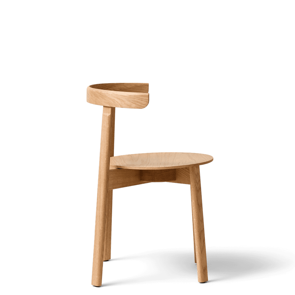 Form &amp; Refine Lunar Chair, Oak - ökenhem