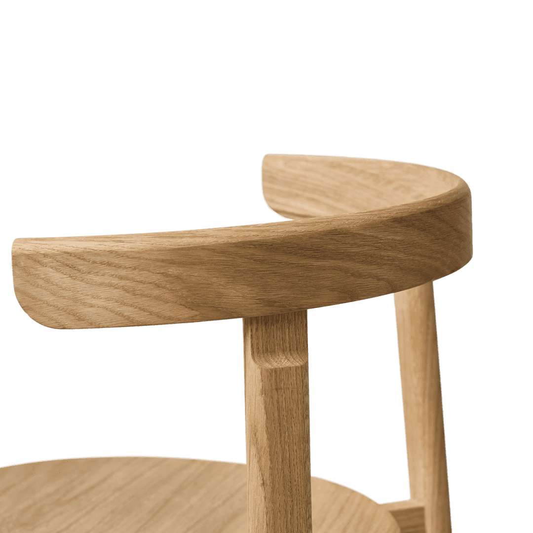 Form &amp; Refine Lunar Chair, Oak - ökenhem