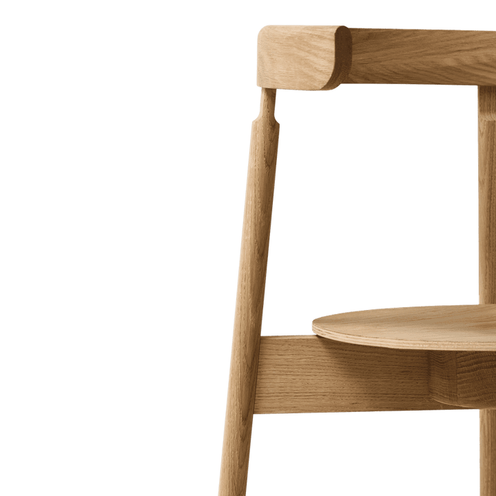 Form &amp; Refine Lunar Chair, Oak - ökenhem