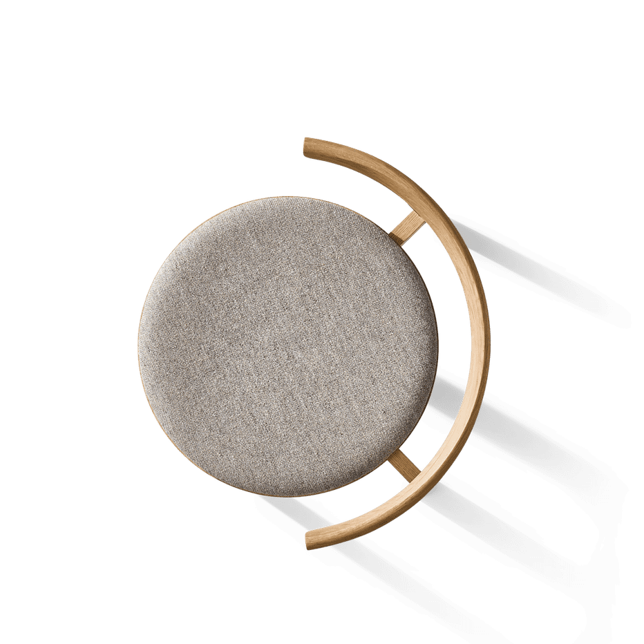 Form &amp; Refine Lunar Chair, Oak Hallingdal - ökenhem