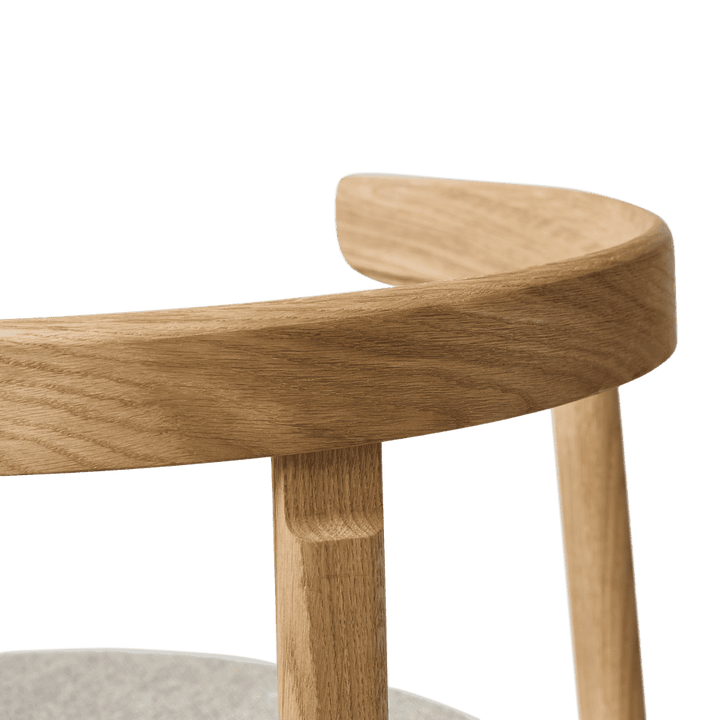 Form &amp; Refine Lunar Chair, Oak Hallingdal - ökenhem