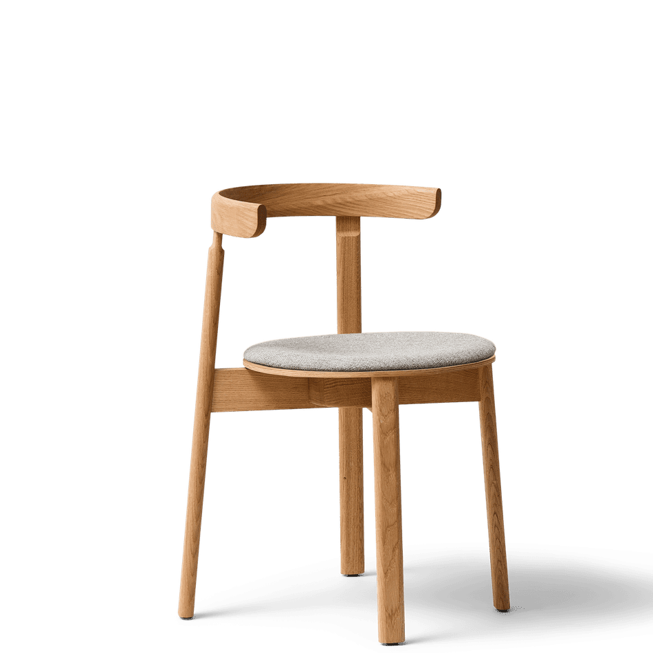 Form &amp; Refine Lunar Chair, Oak Hallingdal - ökenhem